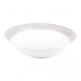 Σαλατιέρα Πορσελάνης Elegancy Grey 23εκ. Oriana Ferelli NW24010024