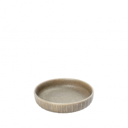 Μπωλ Σερβιρίσματος Ρηχό Stoneware Gobi Beige-Sand Matte ESPIEL 11,5x3εκ. OW2006K6