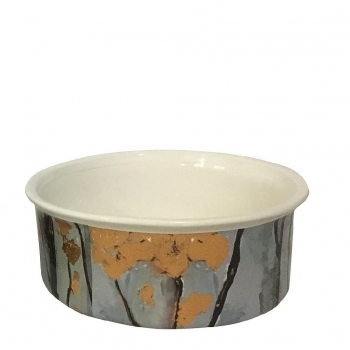 Διακοσμητικό Μπωλ Κεραμικό Golden Breeze ESPIEL 20x8εκ. ARA125