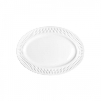 Πιατέλα Πορσελάνης White PW43 Diamante Oriana Ferelli 25εκ. PRPW430005
