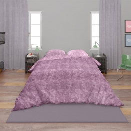 Παπλωματοθήκη Polycotton Μονή 160x240εκ. Shadow 25 Light Purple DimCol