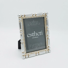 Κορνίζα Polyresin Ασημί 13x18εκ. ESTHETI 815-00049