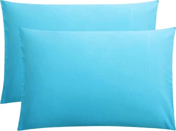 Ζεύγος Μαξιλαροθήκες Βαμβακερές 50x70εκ. Turquoise Le Blanc 7000276-31