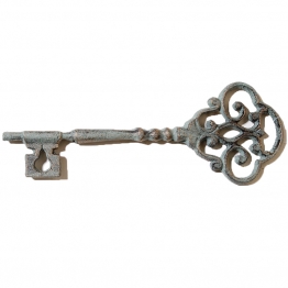 Διακοσμητικό Κλειδί Σιδερένιο Μπλε 25εκ. Royal Art CAS2/1058GR