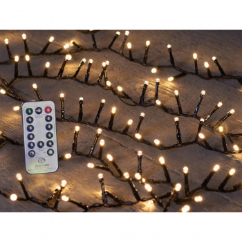 Λαμπάκια 500 Led-12μ. Θερμό Λευκό Φως Με 8 Λειτουργίες Ivy MSA 20-92-161