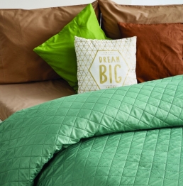 Κουβερλί Microfiber Υπέρδιπλο 220x230εκ. Sadie Olive SB HOME