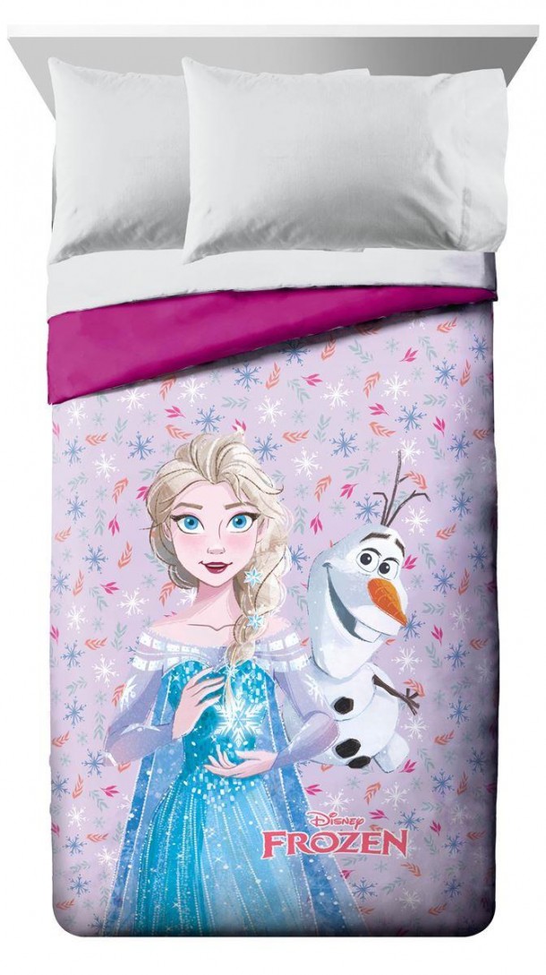 Πάπλωμα Microfiber Μονό 160x240εκ. Disney Home Frozen 45 Lilac DimCol
