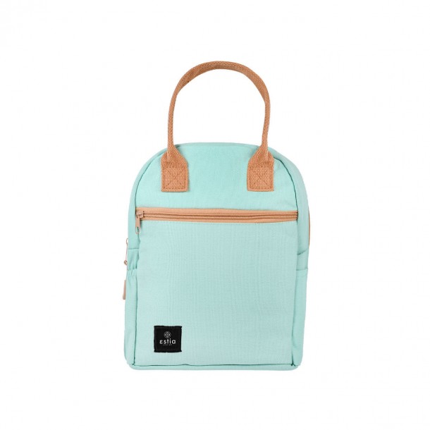 Τσάντα Φαγητού Ισοθερμική Βαμβακερή Bermuda Green Save The Aegean Estia 7ltr-20x14x27εκ. 01-16951