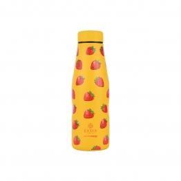 Θερμός-Μπουκάλι Ανοξείδωτο Flask Berry Bright Save The Aegean Estia 500ml-7x7x22,3εκ. 01-31534