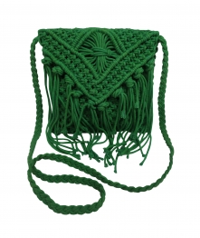 Τσάντα Macrame Green 20x25εκ. Komvos Home 7012286-1