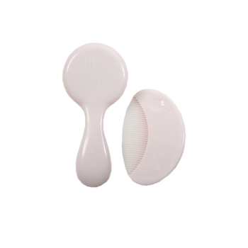 Σετ Βρεφική Βούρτσα & Χτενάκι Minene Baby Set Hair Pink 18319006060OS