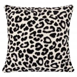 Διακοσμητικό Μαξιλάρι Chenille 40x40εκ. Essential 3934 Ώχρα-Μαύρο Greenwich Polo Club