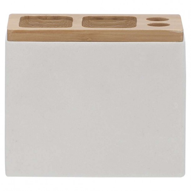 Ποτηροθήκη Polyresin 12,3x6x10,2εκ. Grace White Sealskin 361910310