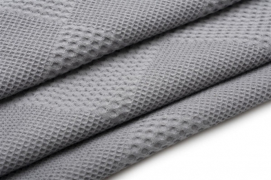 Κουβέρτα Κούνιας Πικέ Βαμβακερή 120x150εκ. Grey Dim Collection