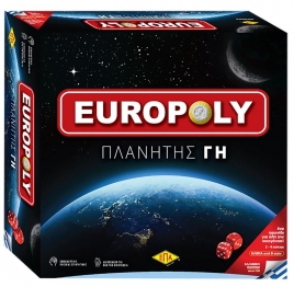 Επιτραπέζιο Παιχνίδι Europoly Πλανήτης Γη 27x27εκ. ΕΠΑ 69-1731
