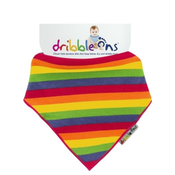 Σαλιάρα-Μπαντάνα Βαμβακερή Dribble Sock ons DO-RAINBOW