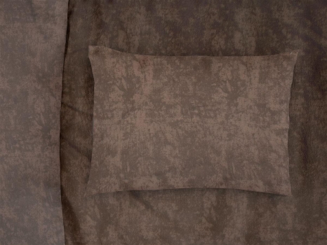 Μαξιλαροθήκη Polycotton 50x70εκ. Shadow 22 Brown DimCol