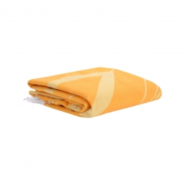 Πετσέτα Θαλάσσης Στρογγυλή Microfiber Κίτρινη Φ150εκ. Sunscape Mirage Estia 00-23287