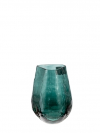 Βάζο Χειροποίητο Γυάλινο Πράσινο 16x20εκ. Zen Collection 25.25.51438