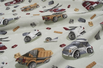 Πάνα Χασές Bebe Φανελένια 80x80εκ. Toys 47 Olive DimCol