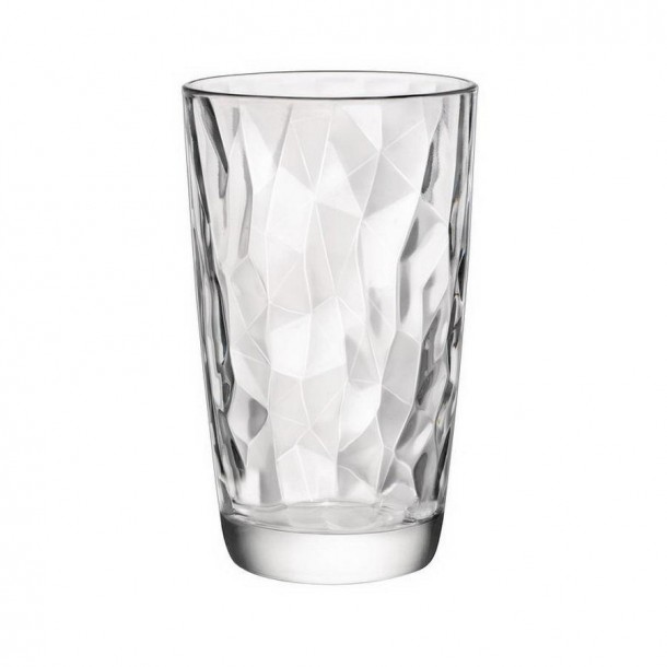 Ποτήρι Νερού Γυάλινο Διάφανο 470ml Diamond Rock Bormioli Rocco BR00350240