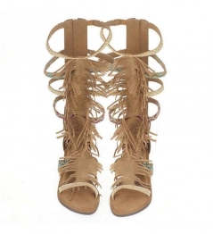 Σανδάλια PU Tan ble