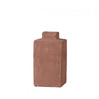 Βάζο Κεραμικό Κεραμιδί ESPIEL 11,5x11,5x18,5εκ. TOF220K2