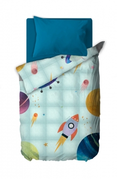 Πάπλωμα Microfiber Μονό Παιδικό 160x220εκ. Comet Saint Clair