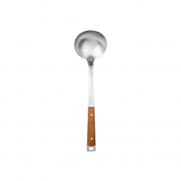 Κουτάλα Βαθιά Ανοξείδωτη-Ξύλινη Allure 9,5x9,5x34εκ. Estia 01-27896