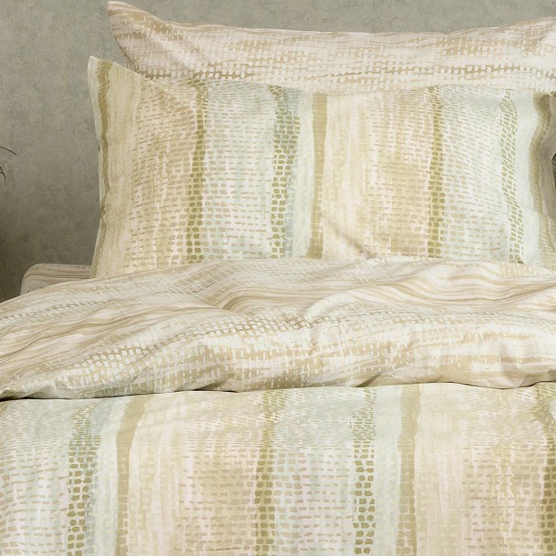 Ζεύγος Μαξιλαροθήκες Polycotton 50x70εκ. Fuji Mocca Casual Line Mini Melinen 20004779