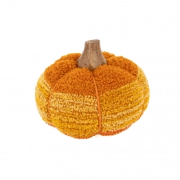 Διακοσμητική Κολοκύθα Υφασμάτινη Κίτρινη-Πορτοκαλί 15x15x13εκ. iliadis 88897