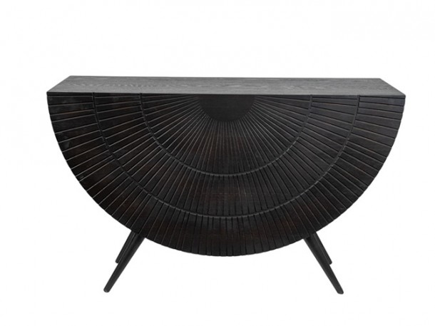 Κονσόλα Ξύλινη Καφέ 120x35x75εκ. Zen Collection 25.47.52370