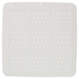 Ταπέτο Αντιολισθητικό Ντουζιέρας Pvc 55x55εκ. Unilux White Sealskin 315001210