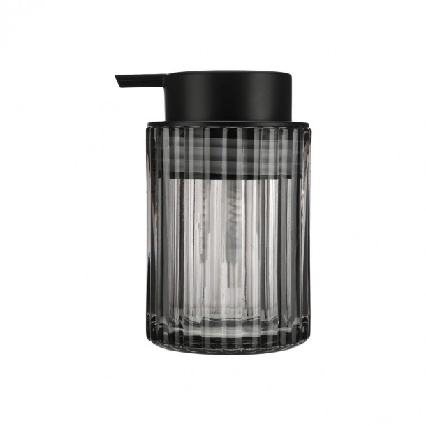 Ντισπένσερ Γυάλινο Μαύρο Alivio 300ml/7,8x12,5εκ. Estia 02-28817