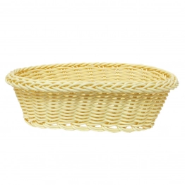 Ψωμιέρα Polyrattan Μπεζ Art Et Lumiere 30x23x9εκ. 01414