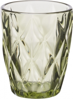 Σετ Ποτήρια Ουίσκι 6τμχ Γυάλινα Kare Green 260ml CRYSPO TRIO 52.703.51