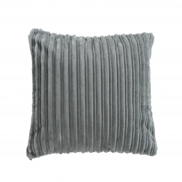 Διακοσμητικό Μαξιλάρι Fleece 40x40εκ. Throws 1179 Γκρι Das Home