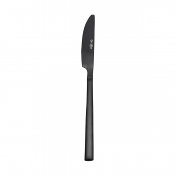 Μαχαίρι Φαγητού Ανοξείδωτο 18/0 Prestige Black Matt Estia 01-29364