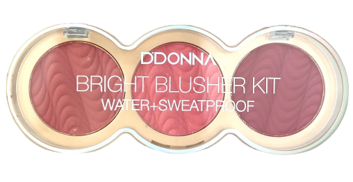 Bright Blusher Kit Water Sweatproof 7,5gr no 01 DDONNA Cosmetics 13319A-1