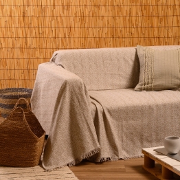 Ριχτάρι Polycotton Διθέσιου 180x250εκ. Ophelia Beige Melinen 20003531