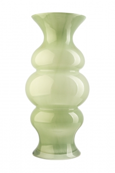 Βάζο Χειροποίητο Γυάλινο Πράσινο 24x50εκ. Zen Collection 24.32.49840