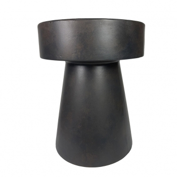 Σκαμπώ Κεραμικό Μαύρο ESPIEL 38x38x46εκ. MAH119