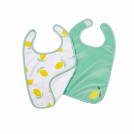 Σετ 2τμχ Σαλιάρα-Ποδιά Happy Lemon Baby To Love BTL304072