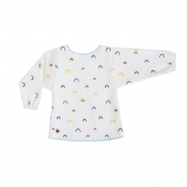 Σαλιάρα-Ποδιά Με Μανίκια Rainbow Print Baby To Love BTL303174