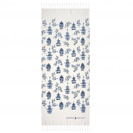 Πετσέτα Θαλάσσης-Παρεό Βαμβακερή 80x180εκ. Essential 3670 Greenwich Polo Club