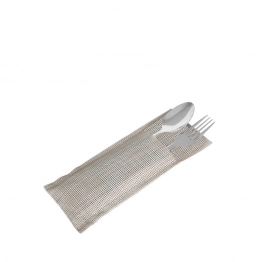 Θήκη Για Μαχαιροπίρουνα Αδιάβροχη Polyester-Pvc Μπεζ 9,5x24εκ. ESPIEL LUP206K6