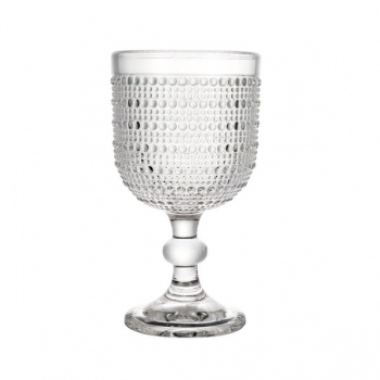 Σετ Ποτήρια Κρασιού 6τμχ Γυάλινα Rando Clear 250ml CRYSPO TRIO 52.405.54