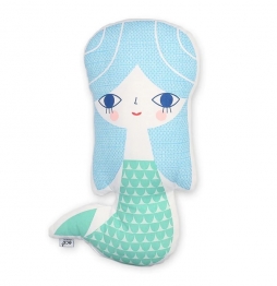 Διακοσμητικό Μαξιλάρι Βαμβακερό 40εκ. Mermaid Petit Monkey PTM-CUS7