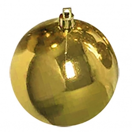Σετ Μπάλες 6τμχ Γυαλιστερές Gold Δ7εκ. Xmas fest 93-3528