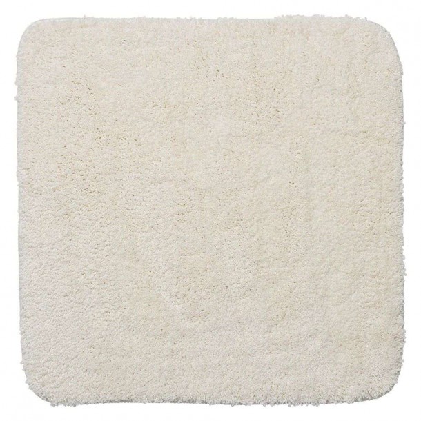 Ταπέτο Μπάνιου Αντιολισθητικό Polyester 60x60εκ. Angora Off-White Sealskin 800122